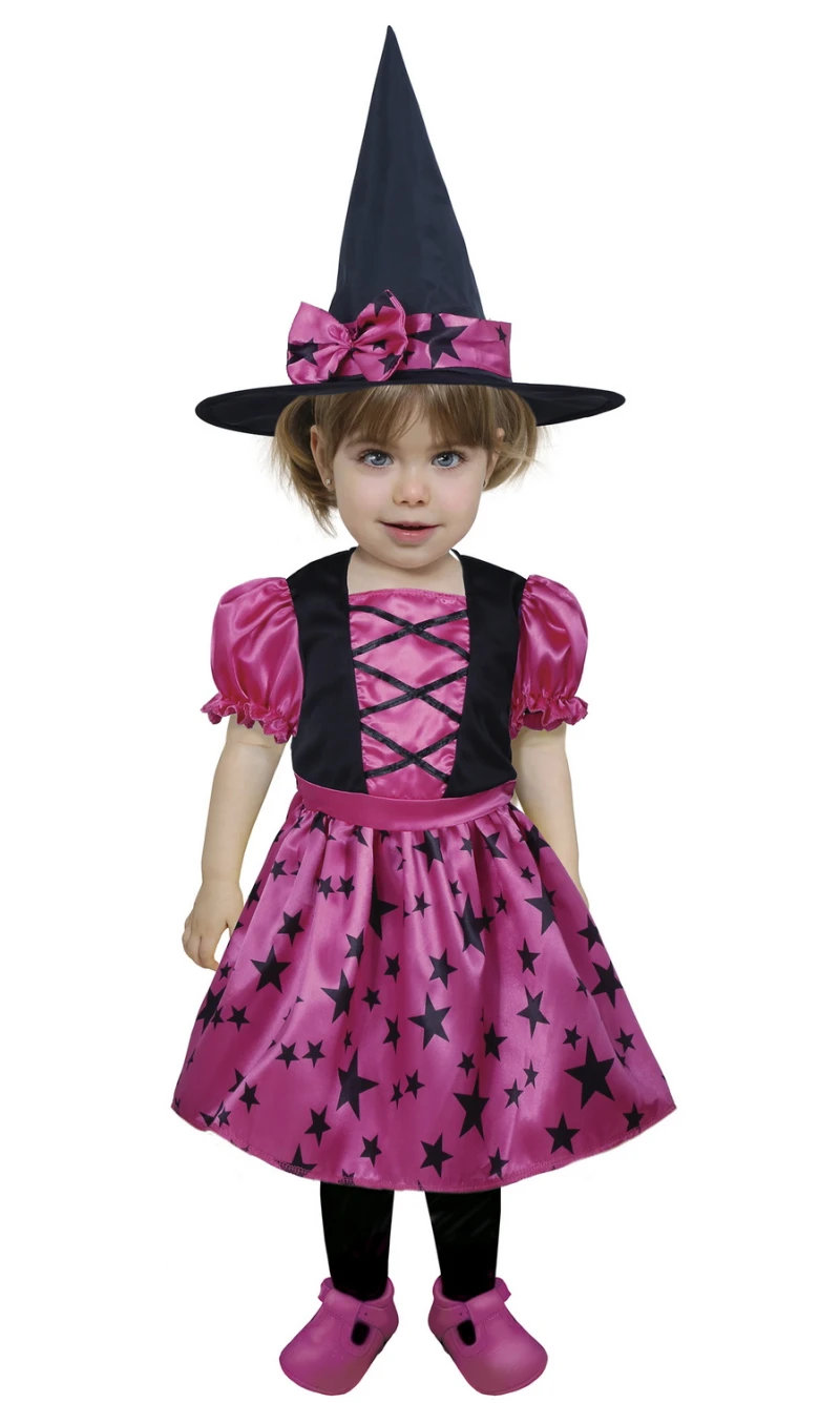 Star Witch Costume - Age 2 to 3 Years