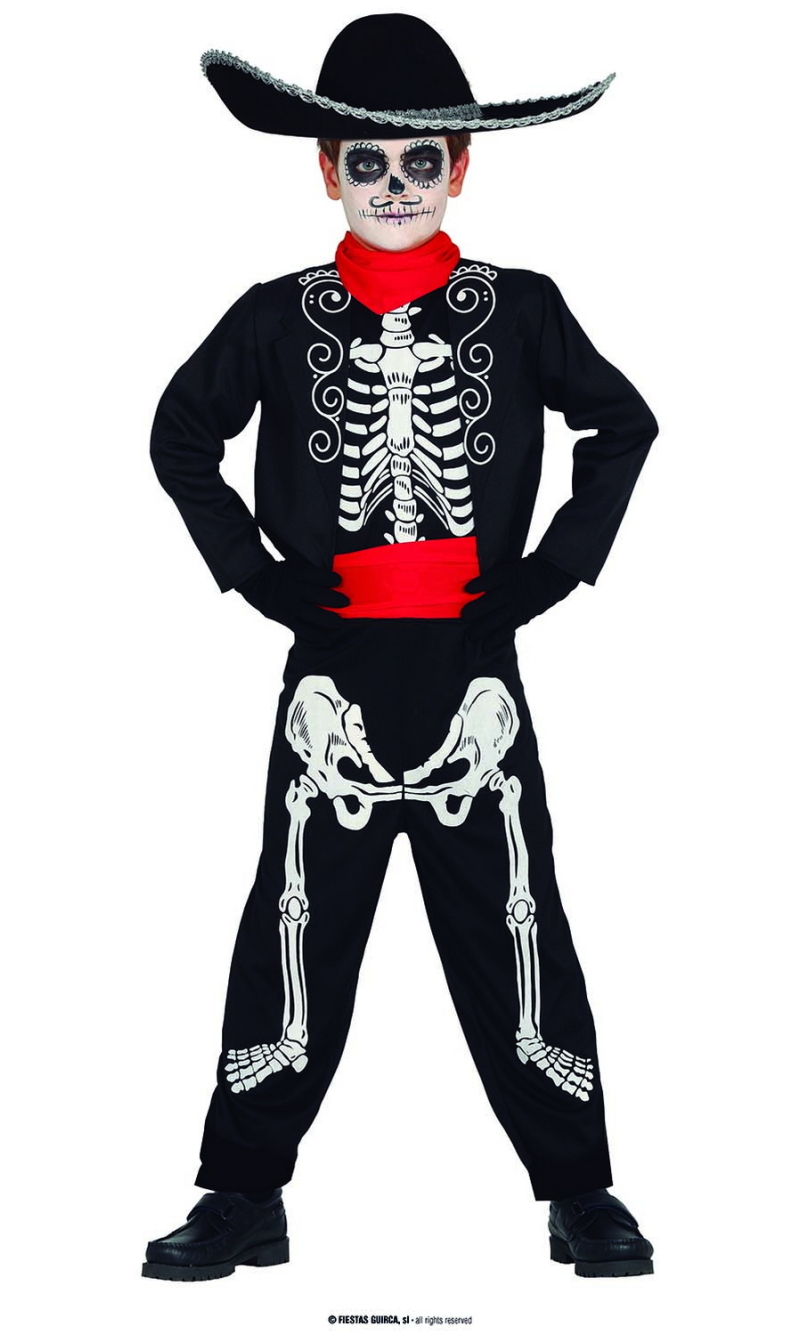Mexican (Mariachi) Skeleton - Age 3 to 4 Years