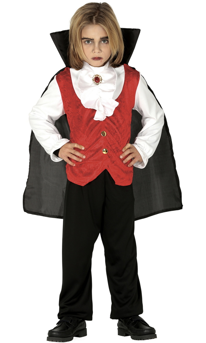 Thirsty Vampire Boy Costume - Age 3 to 4 Years