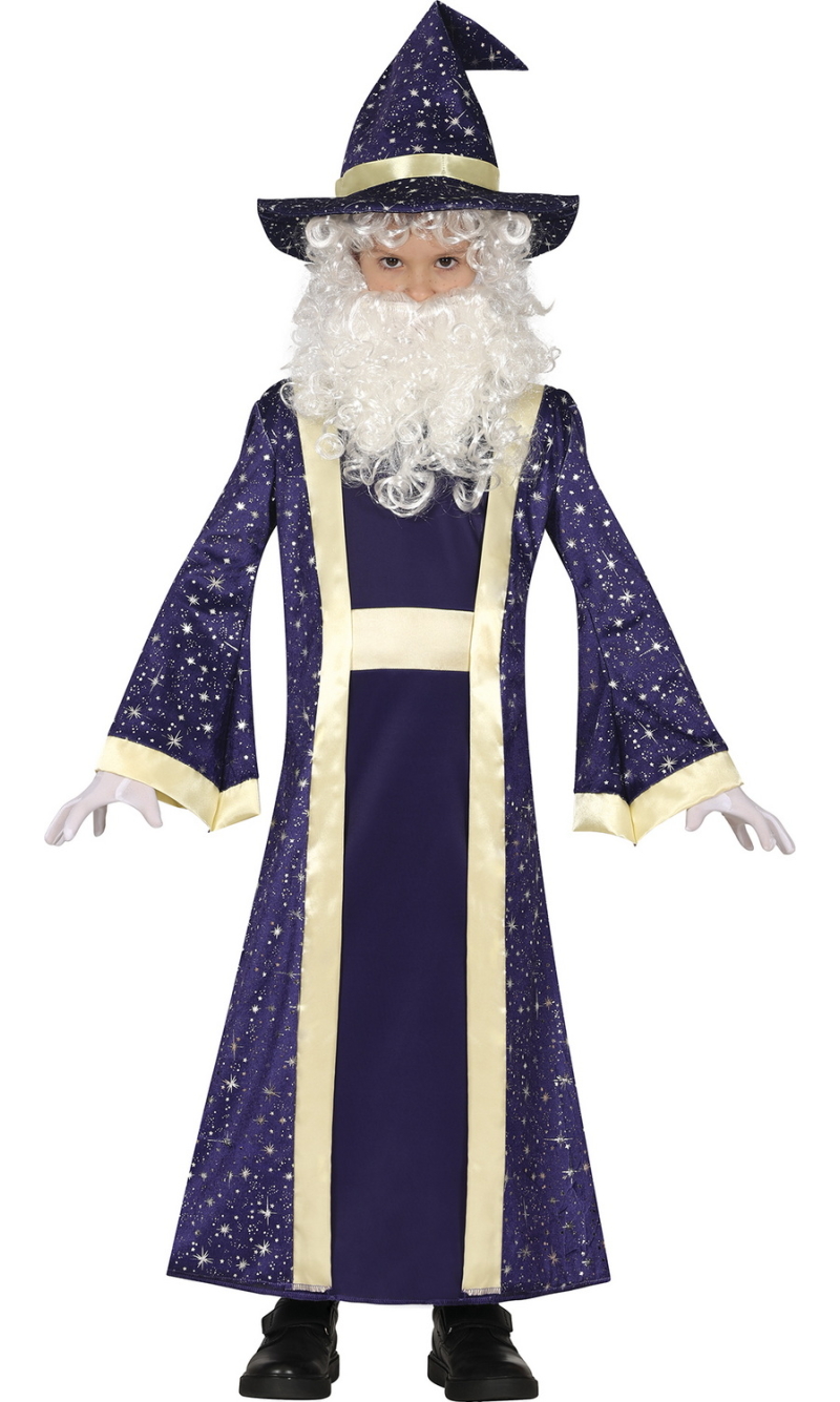 Merlin Magician Wizard Boy Costume - Age 10 to 12 Years 