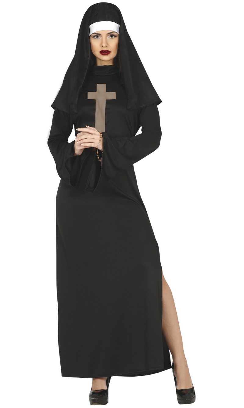 Bad Nun Costume - Adult Size Large (42-44)