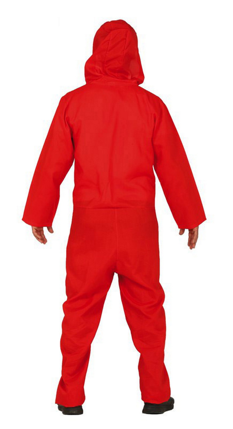 La Casa De Papel (Money Heist) Male - Adult Size Extra Large (54-56) - Image 6