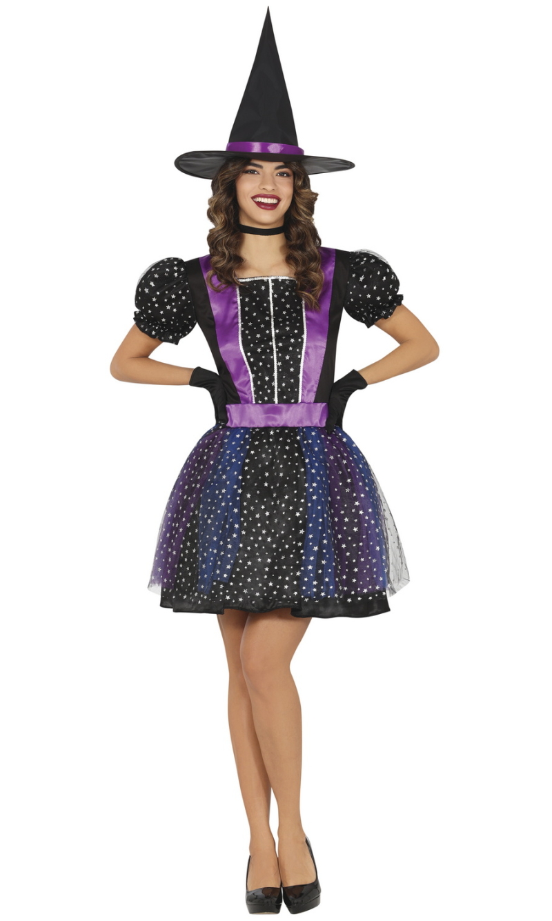 Starry Witch Costume - Adult Size Large (42-44)