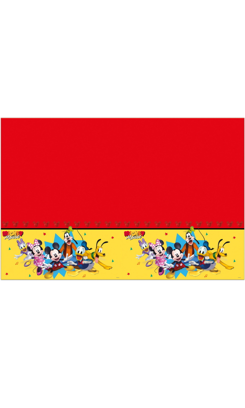 Mickey Jump Into Fun Plastic Tablecover 120X180cm
