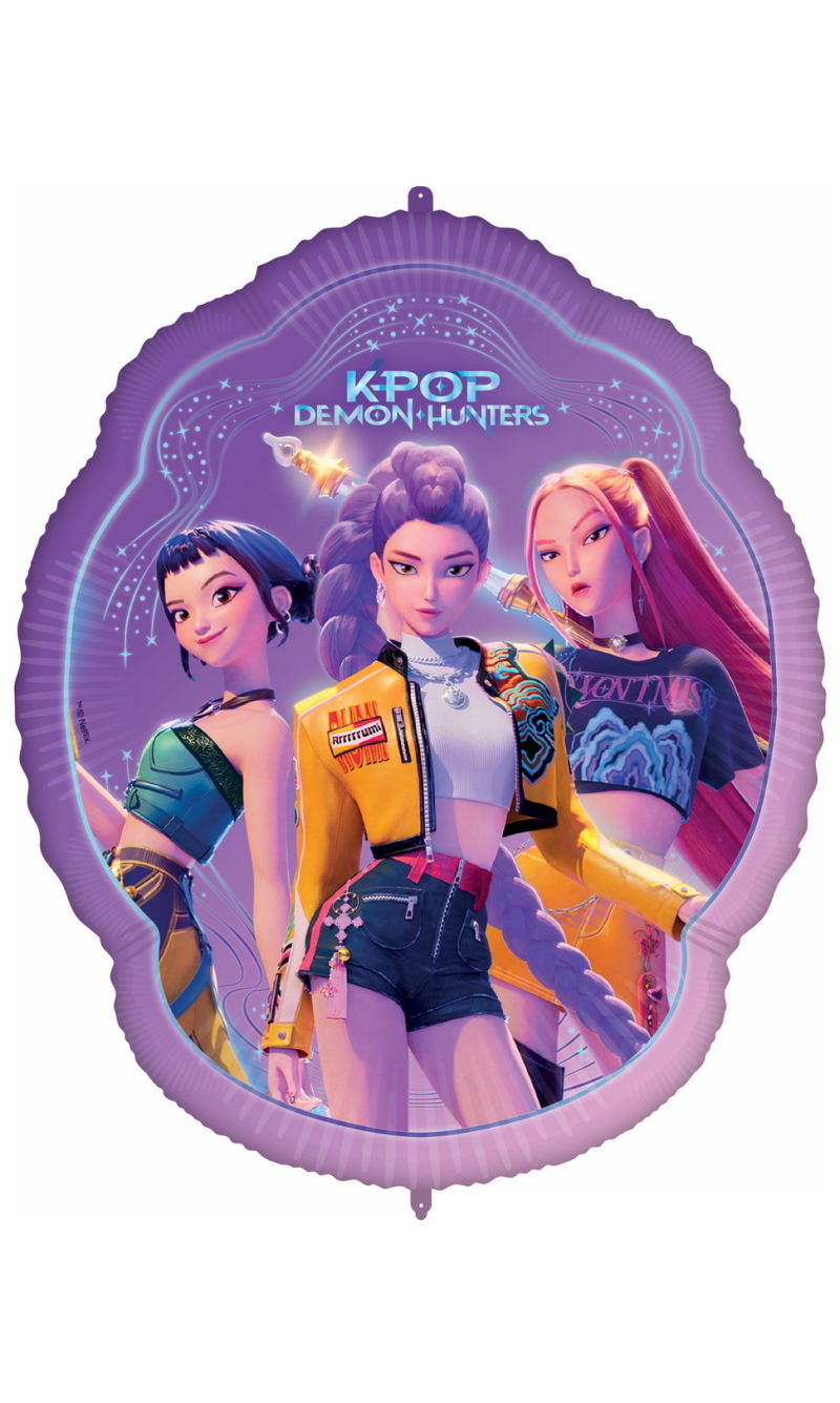 K-Pop Demon Hunters Supershape Foil Balloon 75x56.5cm