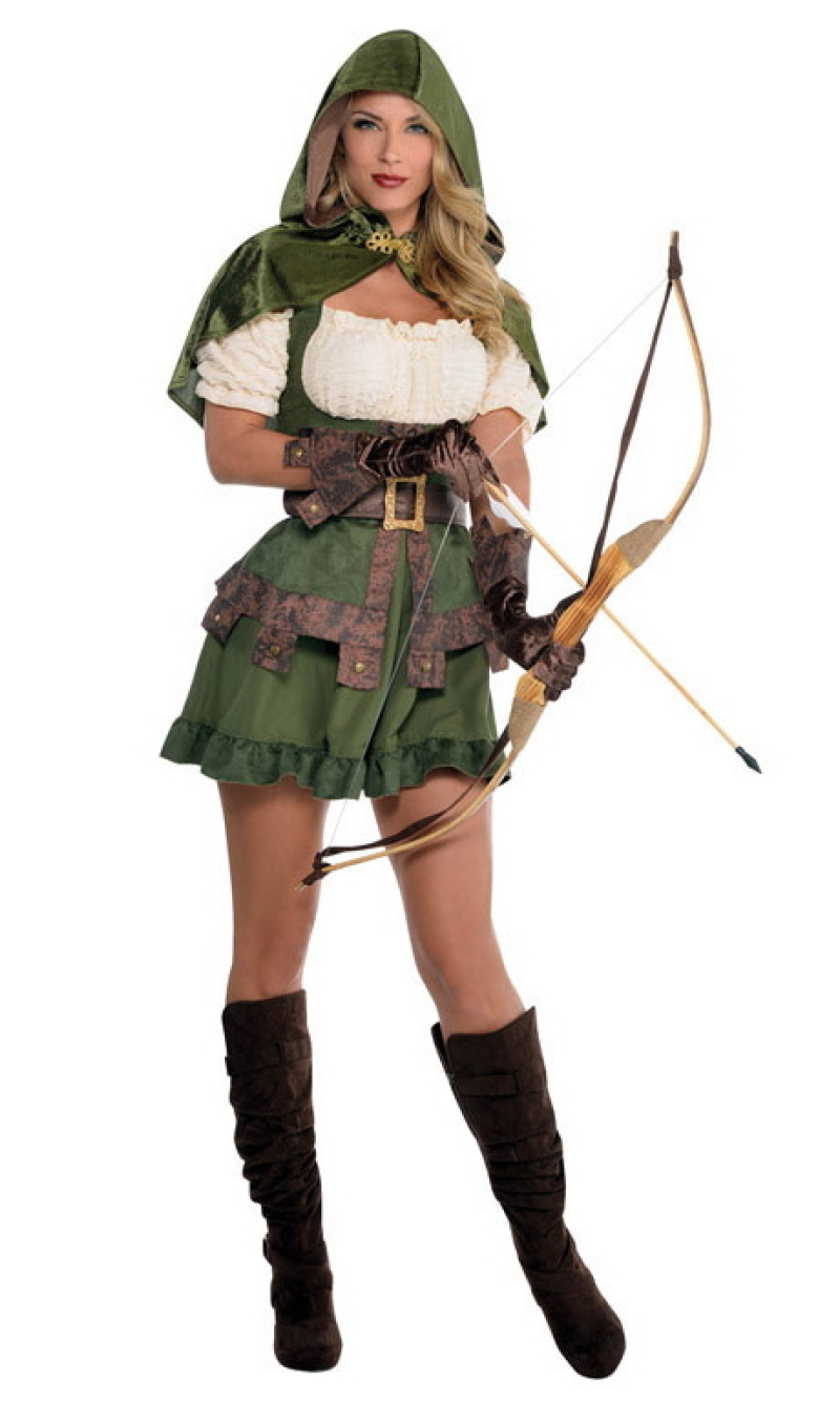 Robin Hoodie Costume – Adult Size Medium Large