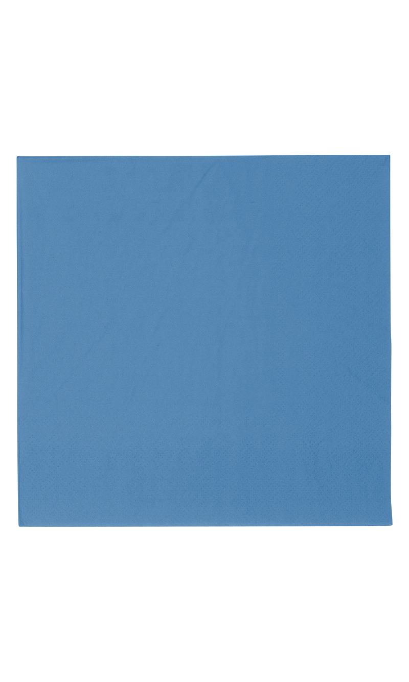Vert Decor 33x33cm 3ply Napkins Navy Blue - 20pk