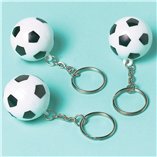 Football Soccer Key Chain Party Favour - 12pcs