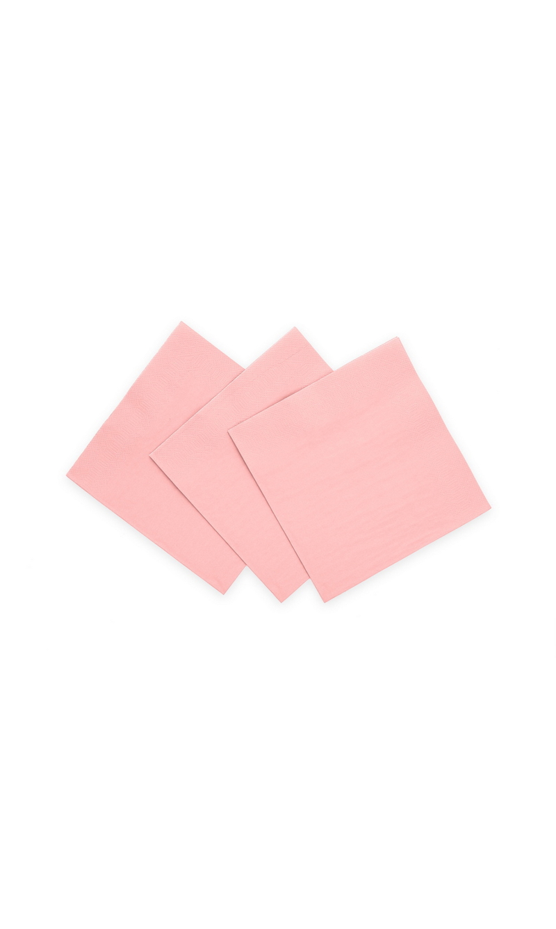 Napkins Cocktail Party 3-Ply 24x24cm 20pcs - Pink