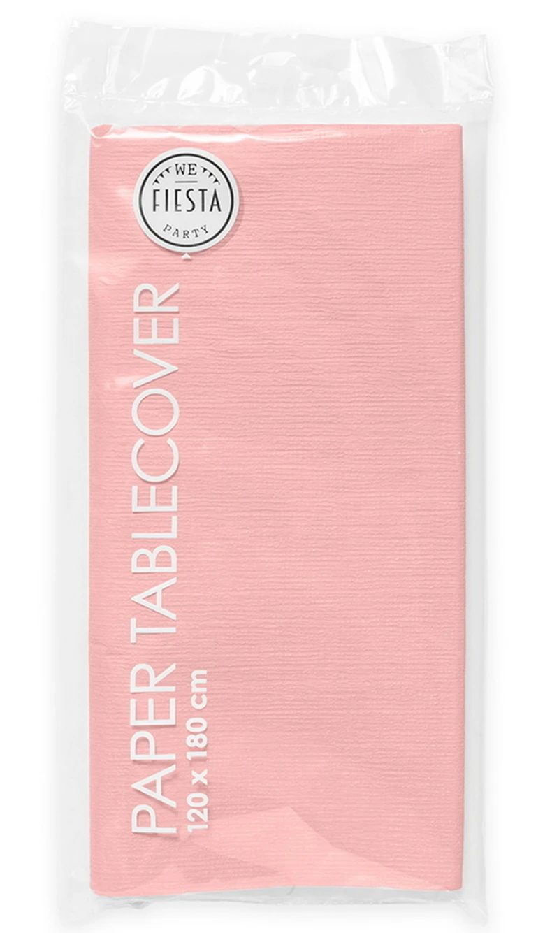 Party Paper Tablecover 120x180cm - Pink