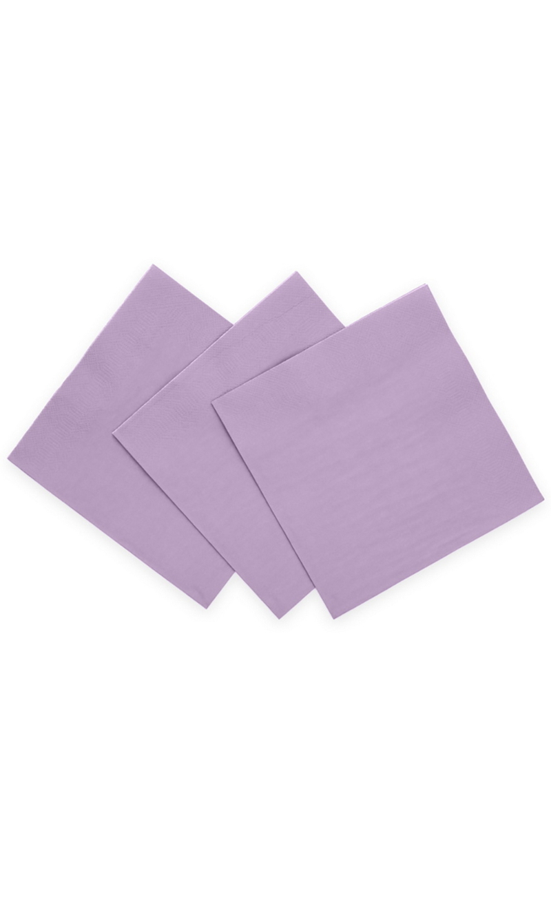 Napkins Luncheon Party 3-Ply 33x33cm 20pcs - Lavender