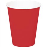 Red Party Paper Cups 350ml - 8pk