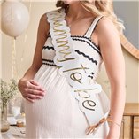Mummy To Be Paper Sash