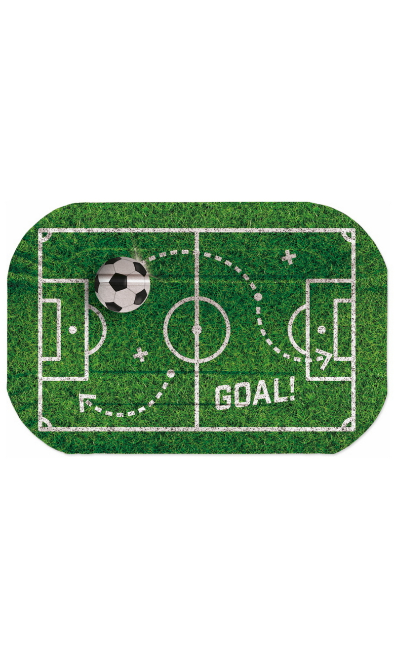 Football Soccer Party Food Trays 30x20cm - 2pcs