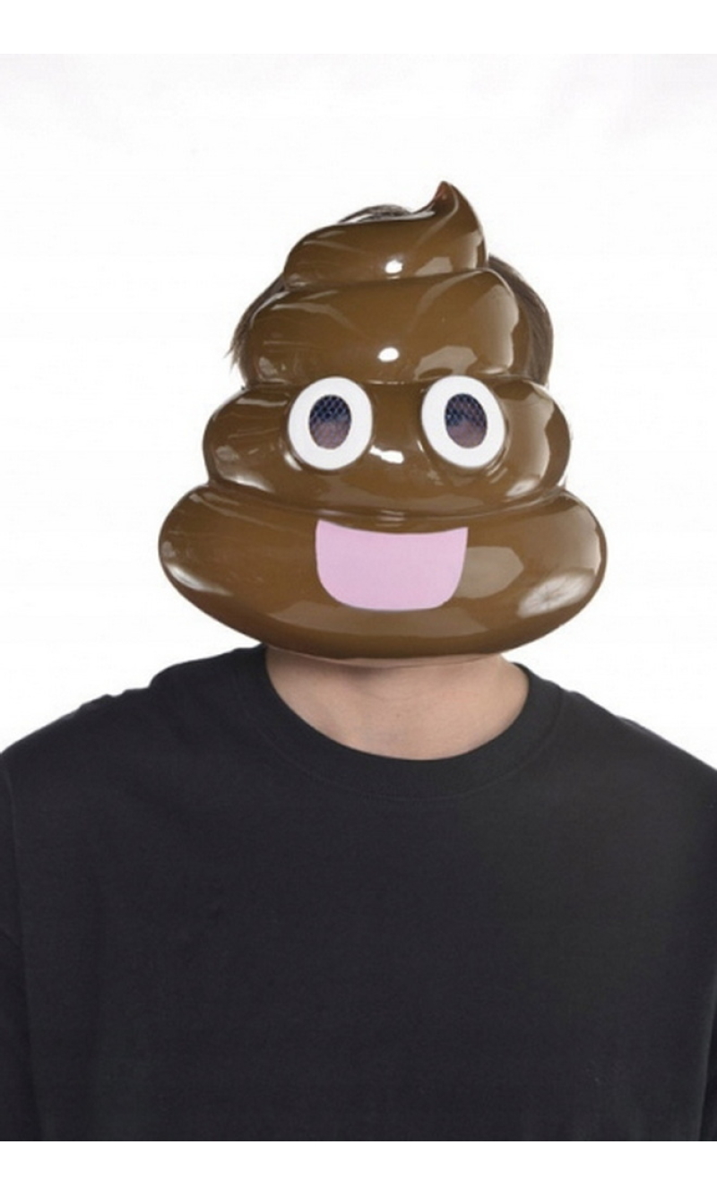 Mask Shit Poophead - Adult One Size
