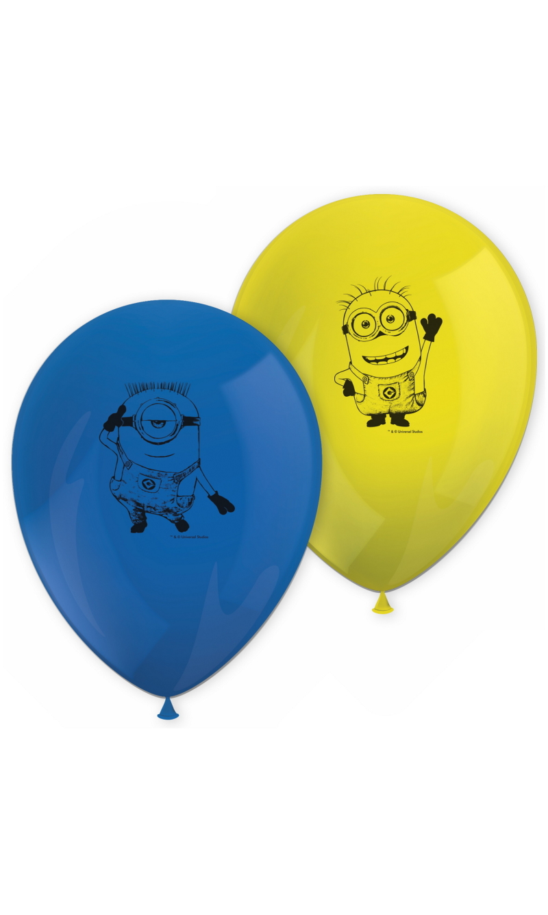 Minions The Rise Of Gru Latex Balloons - 8pk