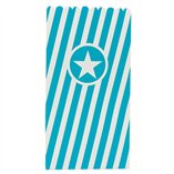 Party Essentials FSC Paper Pop-Corn / Candy Bag Turquoise - 6pk