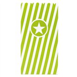 Party Essentials FSC Paper Pop-Corn / Candy Bag Lime Green - 6pk