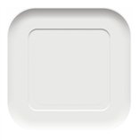 White Square Paper Plates 23x23cm Compostable Certified - 10pk
