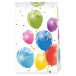Sparkling Balloons FSC Paper Party Bags - 4pk