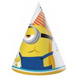 Minions The Rise Of Gru FSC Party Hats - 6pk