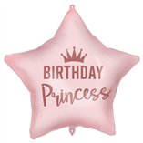 Birthday Princess Pink Foil Balloon 18"/46cm - 1pk