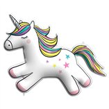 Supersized Unicorn Foil Balloon 96cm - 1pk