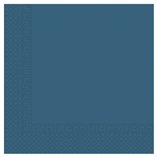 Blue FSC 3-Ply Napkins 33x33cm - 20pk