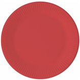 Red FSC Paper Plates Next Generation 20cm - 8pk