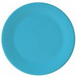 Turquoise FSC Paper Plates Next Generation 20cm - 8pk