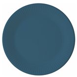 Dark Blue FSC Paper Plates Next Generation 23cm - 8pk