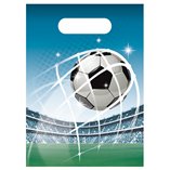 Soccer Fans Football Party Bags - 6pk