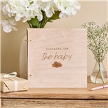 Baby Wooden Guestbook