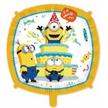 Minions The Rise Of Gru Foil Balloons 46cm - 1pk