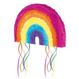Unicorn Rainbow Colors 3D Pinata Rainbow - 1pk