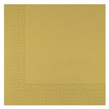Gold FSC Three-ply paper napkins 33x33cm Gold - 20pk