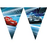 Cars Victory is Mine FSC Paper Triangle Flag Banner (9 Flags) - 1pk