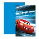 Cars Victory is Mine FSC Invitations & Envelopes - 6pk
