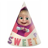 Masha Sweet Heart FSC Hats - 6pk