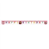 Masha Sweet Heart FSC Happy Birthday Die-Cut Paper Banner - 1pk