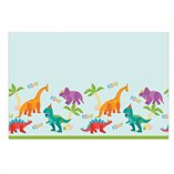 Dino Party Plastic Tablecover 120x180cm - 1pk