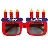 Party Essentials Eye Glasses Happy Birthday Candles - 1pk
