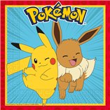 Pokemon FSC Two-Ply Napkins 33x33cm - 20pk