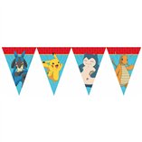 Pokemon FSC Triangle Flag Banner (9 Flags) - 1pk