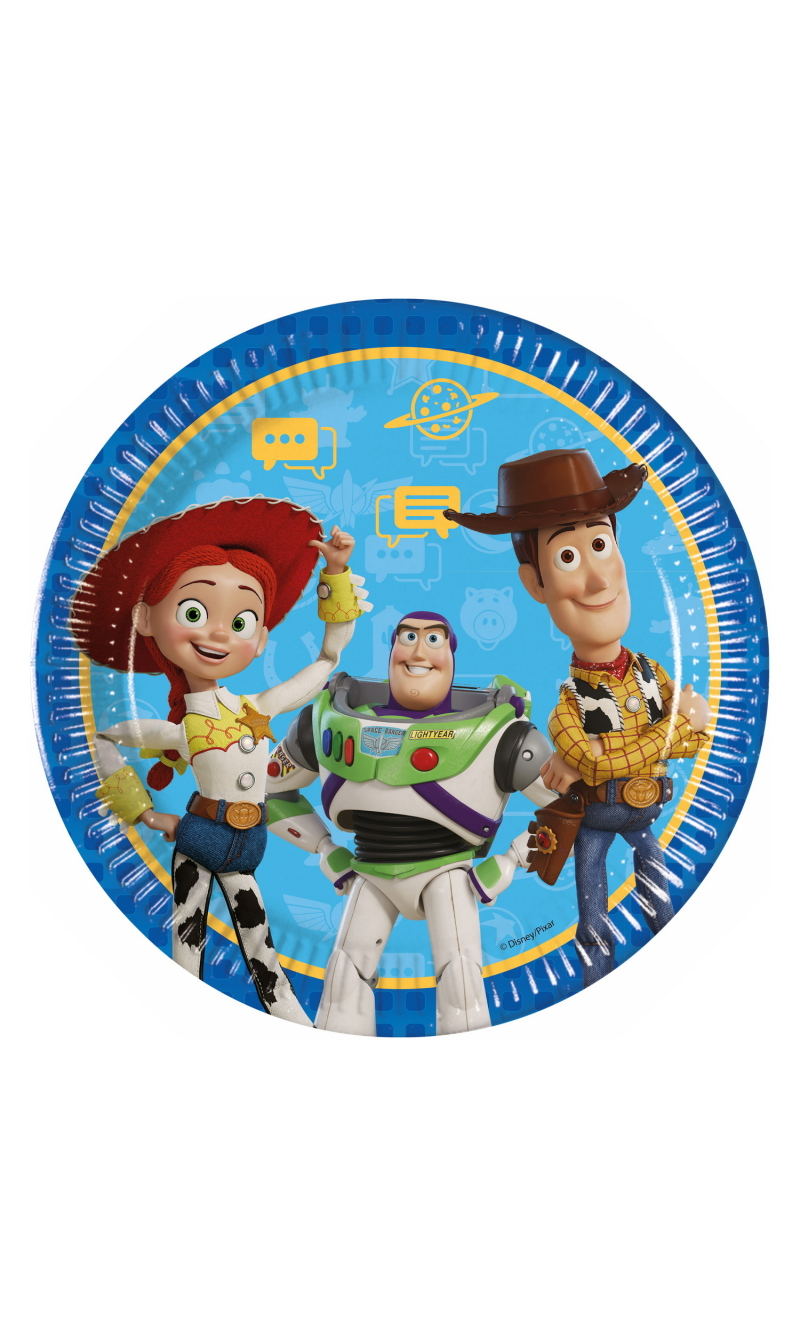 Disney Pixar Toy Story Party FSC Paper Plates Next Generation 23cm - 8pk