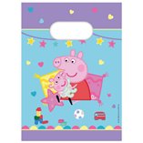 Peppa Pig Made With Love FSC Paper Party Bags - 4pk