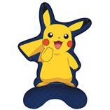 Pokemon Shaped Supersize Standing Foil Balloon 67x101cm (Air Fill Only)