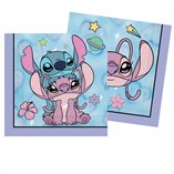 Stitch Angel Cute FSC Two-Ply Napkins 33x33cm - 20pk
