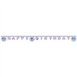 Stitch Angel Cute FSC Happy Birthday Die-Cut Paper Banner - 1pk