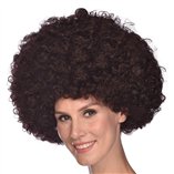 Disco Ultra Afro Wig Brown - Adult One Size